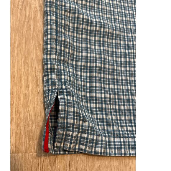 The North Face Shirt Mens XXL Blue Plaid Short Sleeve Button Up Casual Outdoor - Picture 3 of 10